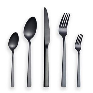 Comprar Cuberteria Negra 30 Piezas Con Envío Gratis A Domicilio En España