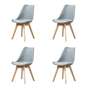 ¿buscas Sillas Comedor Pack 4 Gris Con Descuento Mejor Precio Online