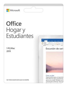 Descuentos Y Opiniones De Microsoft Office 2019 Hogar Y Estudiantes