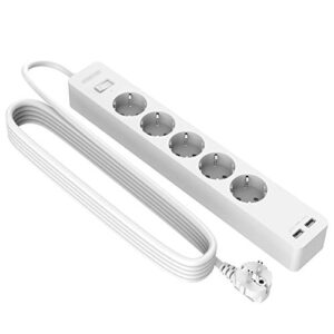 Comprueba Las Opiniones De Regletas Enchufes 3 Metros Con Usb. Selecciona Con Sabiduría