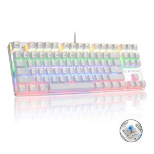Comprar Teclados Mecanicos Gaming Blancos Con Envío Gratuito A La Puerta De Tu Casa En Toda España